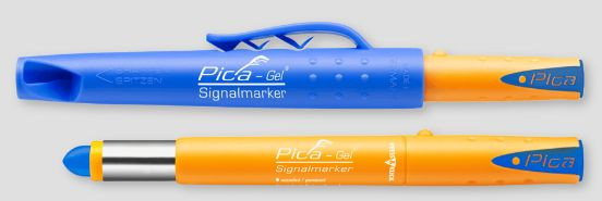 1St. Pica 8080 GEL Signalmarker weiss