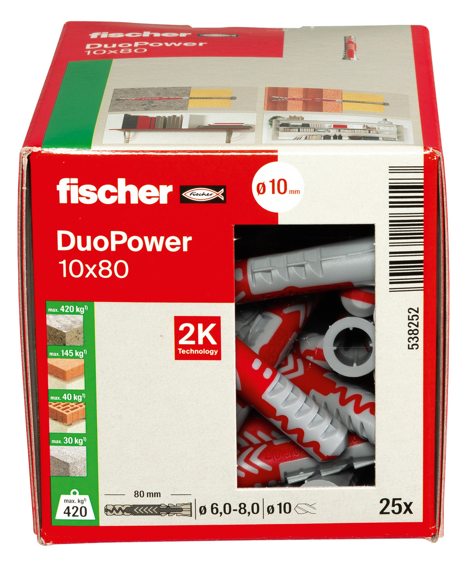 25St. Fischer 538252 DuoPower 10x80 LD