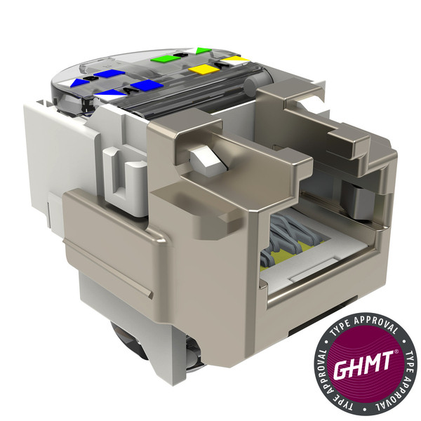 1St. COBINET 126808 RJ45-Buchse RJ45-TL« rapid 1-fach Cat.6A