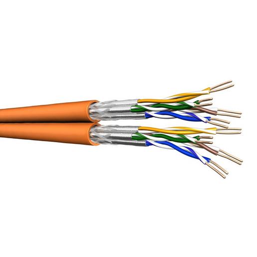 500m Draka 60013180 Kat.7 S/FTP AWG23 8P LSHF Eca orange UC900 HS23 C7 S/FTP 2x4P LSHF 500DW