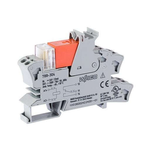 1St. Wago 788-304 Relaismodul Eingangsnennspannung DC 24 V 1St. Wago 788-304 Relaismodul Eingangsnennspannung DC 24 V