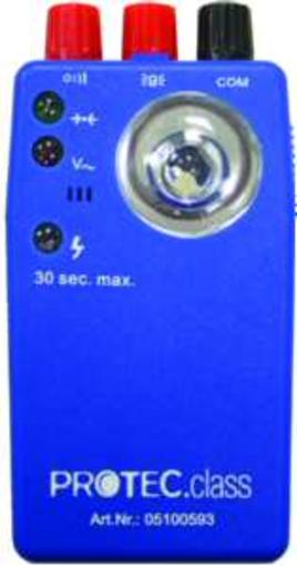 1St. Protec.class PDP Durchgangsprüfer mit Taschenlampe