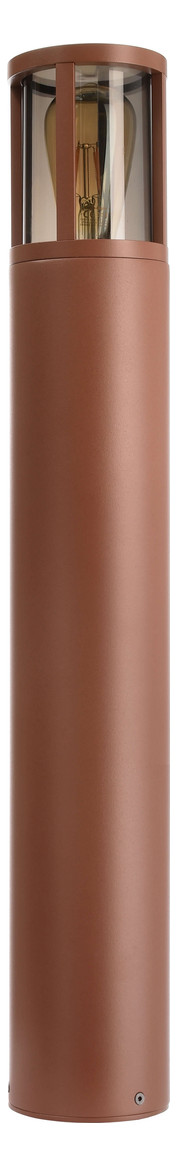 1St. DEKOLIGHT 730502 730502 Wegeleuchte Rost opal Hoehe 65cm