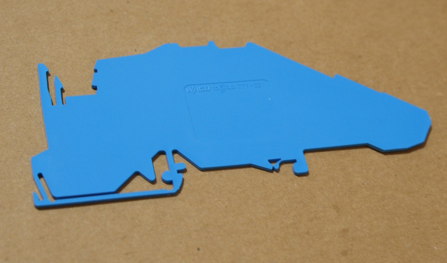 10St. Wago 777-321 Sammelschienenträger Blau 777321 10St. Wago 777-321 Sammelschienenträger Blau 777321