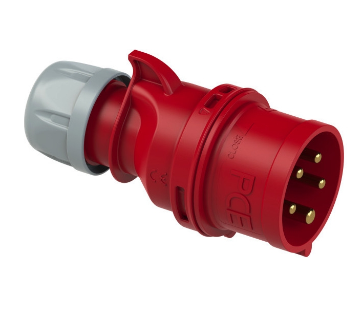 1St. PCE 025-6 Stecker 32A 5p 6h SHARK