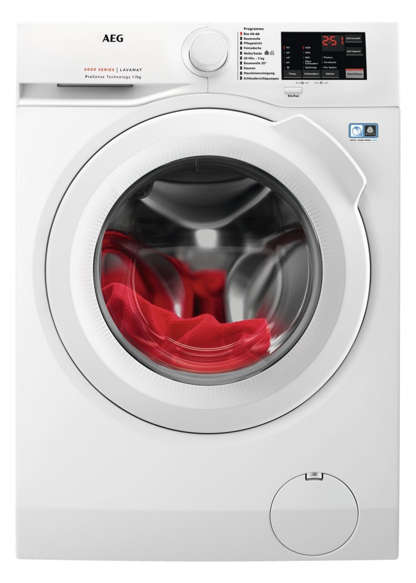 1St. AEG L6FG547GH Waschmaschinen Frontlader