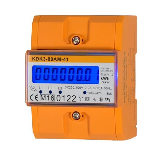 1St. H420580MID-4TE Elektronischer -Drehstrom - Hutschienenzähler