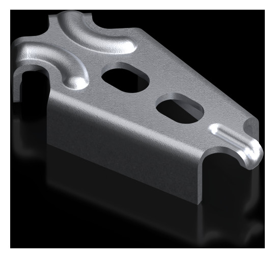 1St. Rittal VX 8660.100 Bodenbefestigungslasche für Sockel-Syste