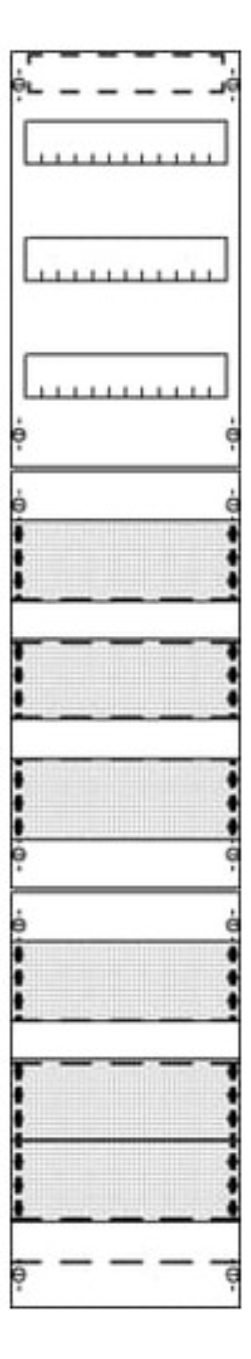 1St. Striebel & John FV19A3R3 FV19A3R3 Verteilerfeld mit APZ3, zRfZ4 9RE