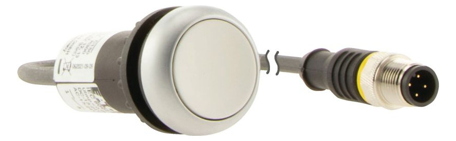 1St. Eaton C22-D-W-K10-P1 Drucktaste 185677 ws M12A 4p 0.185677