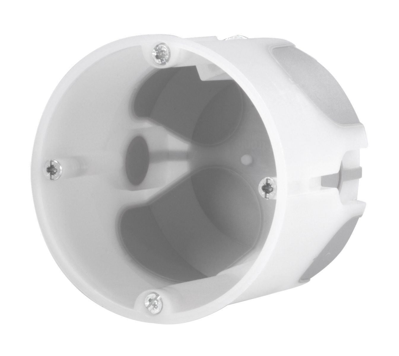 25St. F-Tronic E3500HF HW Geräte-Verbindungsdose, E3500HF, Ø 68mm, t=62mm, luftdicht, halogenfrei, 4xRohr 7360071