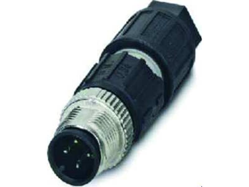 1St. Phoenix SACC-M12MS-4QO-0,34-M Sensor-/Aktor-Steckverbinder Universal 4-polig Stecker gerade M12 A-kodiert S