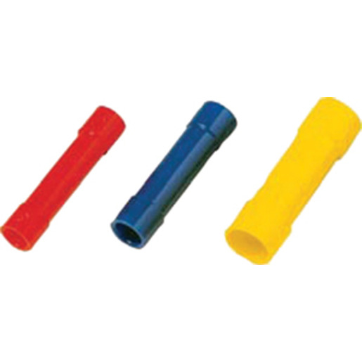 100St. Isolierter Stoßverbinder 1,5-2,5qmm blau