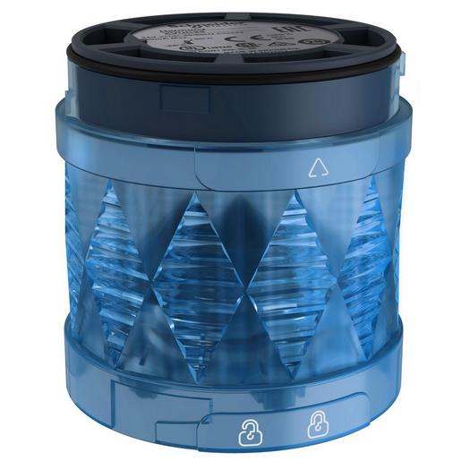 1St. Schneider Electric XVUC26 Ø 60mm LED-Leuchtelement, Dauerlicht, blau, IP65, 24V