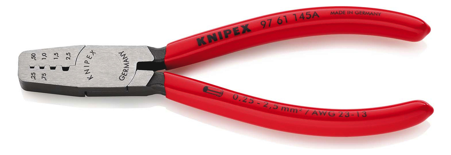 1St. Knipex Aderendhülsenzange 9761145A 9761145A