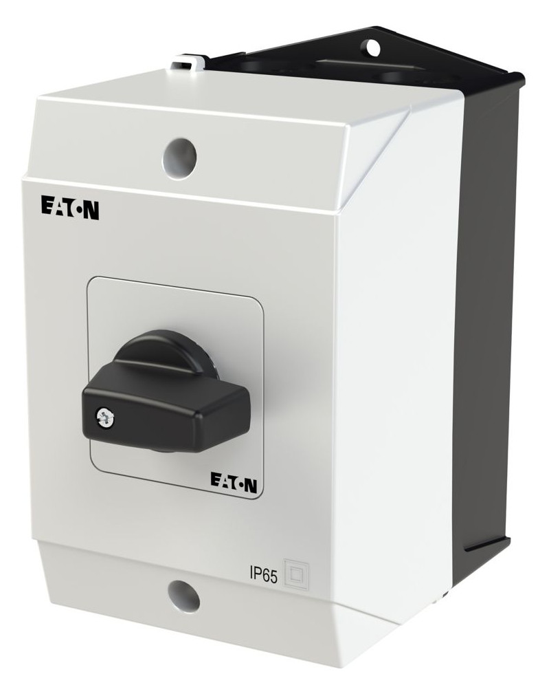 1St. Eaton 207125 Wendeschalter, T0, 20 A, Aufbau, 3 Baueinheit(en), Kontakte: 5, 45 , tastend, mit 0-Stellung, mit 2-seitigem Rückzug nach 0, 1>0