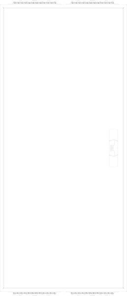 1St. F-Tronic ZA122 Leergehäuse ZA122, IP31/IP43, H=1250mm, B=550mm 7120512