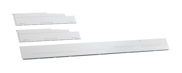 1St. Hager ZZ14A Abschottung, univers Z, senkrecht, 1250/1400mm, 3-teilig