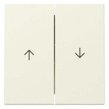 1St. Gira 329401 Wippe 2-fach Pfeil System 55 cremeweiß glänzend