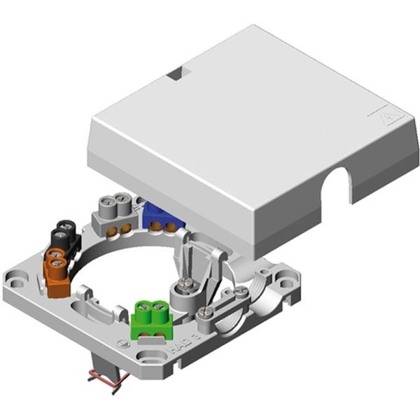 1St. Bachmann 190.270 Herdanschlussdose UP+AP 16A/380V Weiss (0,75-2,50mm)