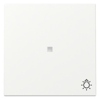 1St. Gira 367427 Wippe Kontrollfenster + Symbol Licht System 55 reinweiß seidenmatt