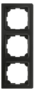 1St. Eltako 3-fach-Rahmen 55x55mm R3UE55-am innen anthrazit matt 30055748