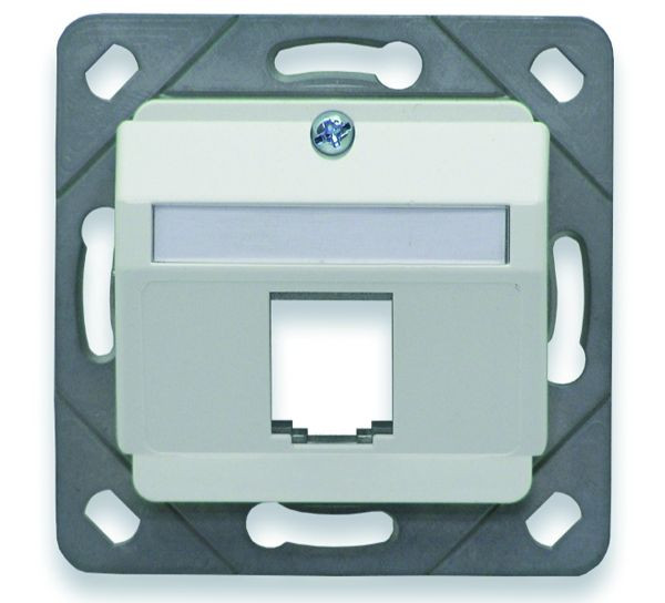 1St. KERPEN DATACOM KDA1A0MU1330001 Anschlussdose UP/50 30¦ 1-fach leer rw