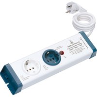 1,5m Bachmann 924.164 Überlastschutz-Steckdosenleiste 2fach Serie 8110