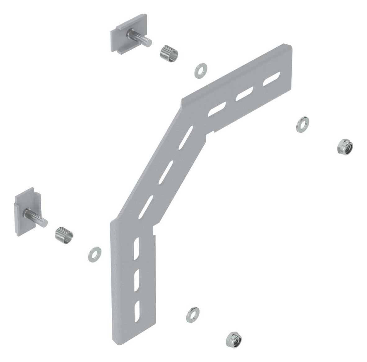 20St. OBO MW 90 SL17 FT Montagewinkel 90 f.C-Gitterrinne 170x170 St FT 6017347