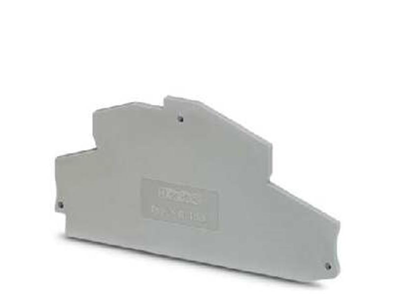 50St. Phoenix D-STTBS 4 Abschlussdeckel L=92,4 mm B=2,2 mm H=47 mm grau 3035098