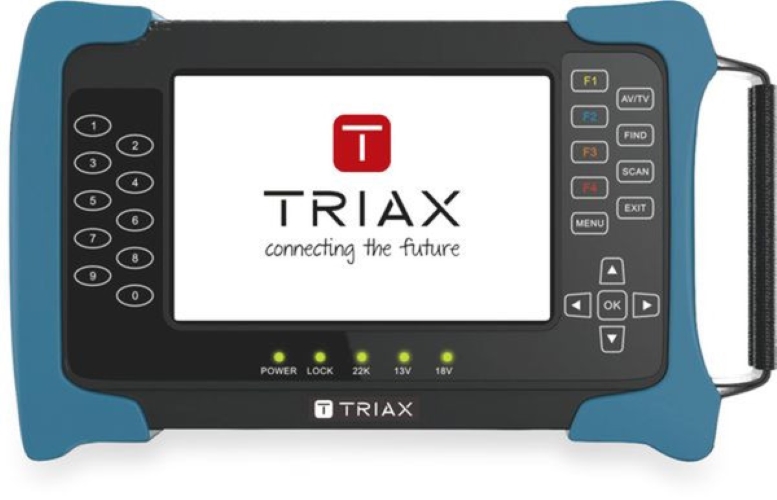 1St. Triax UPM1400 Kombimessgeraet SAT, Kabel und Terrestri