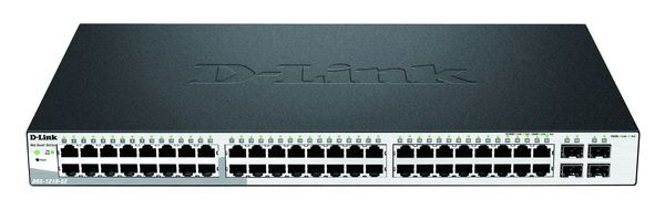 1St. D-LINK DGS-1210-52/E 52-Port Layer2 PoE Gigabit Switch