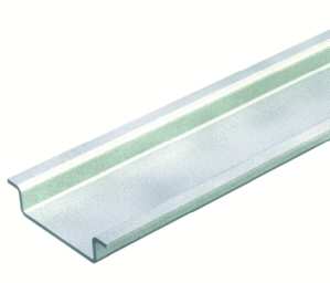 1m OBO Bettermann 2069/GC1M 1268L150FS Hutschiene 1 Meter ungelocht 20691MGTP (9,87EUR/m)