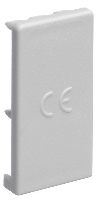 10St. Hager KZN028 Endkappe für Phasenschiene 3 polig