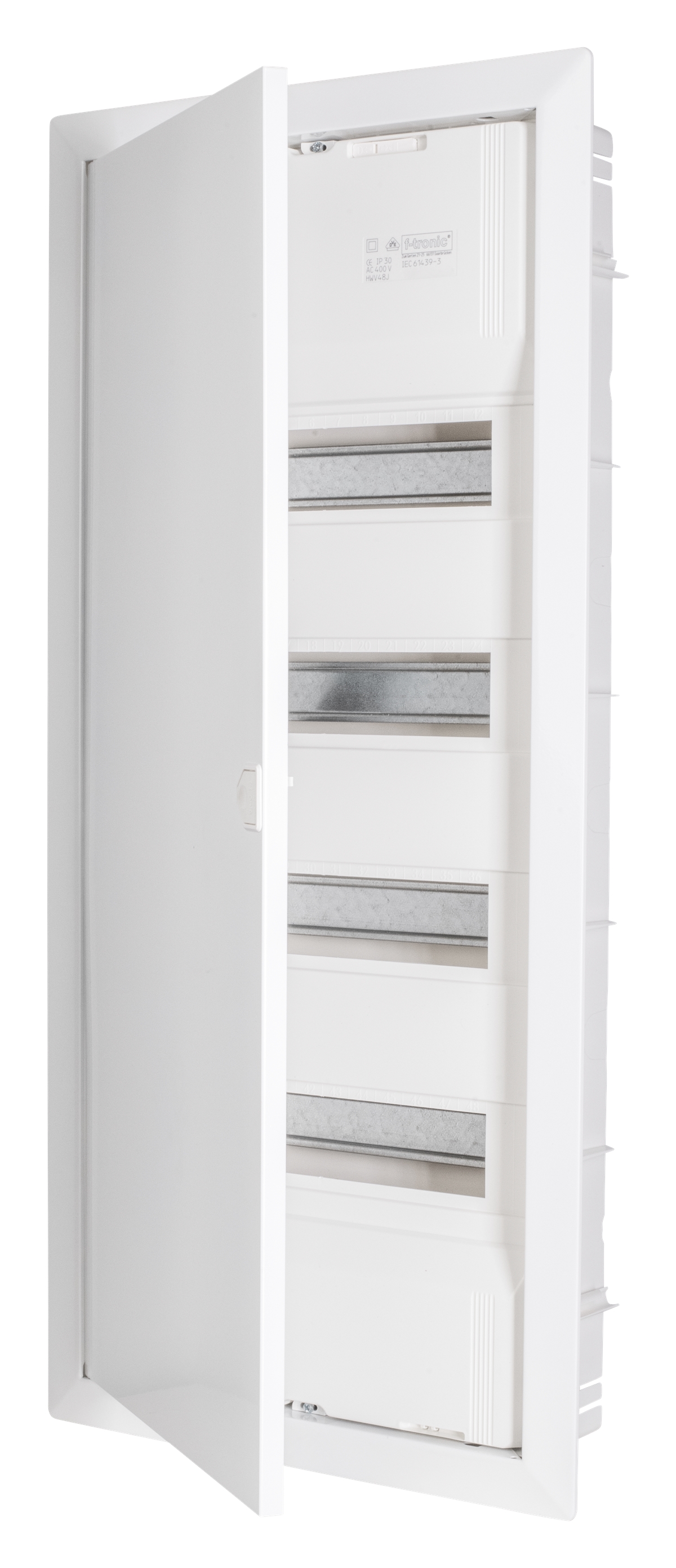 1St. F-Tronic HWV48+8ST HW Kleinvert. Jumbo 4r., HWV48+8ST, mit Schraubklemme 7230018