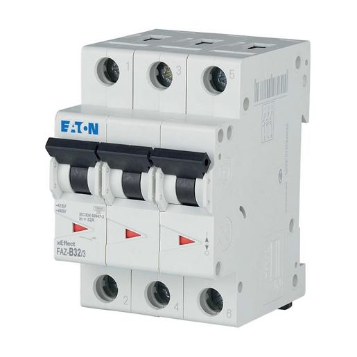 1St. Eaton 278850 Leitungsschutzschalter, 32 A, 3p, Charakteristik: B FAZ-B32/3...
