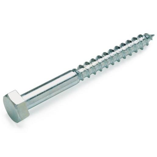 100St. Cimco 190225 Sechskant-Holzschraube 8x100mm SW13