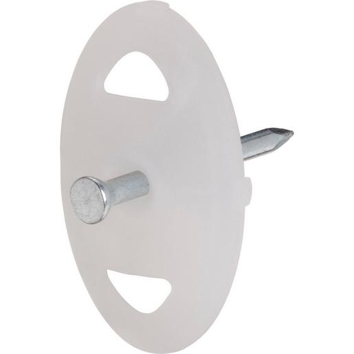 100St. NNSL30L40.01 Nagelscheibe oval mit Nagel 3,0x 40 mm