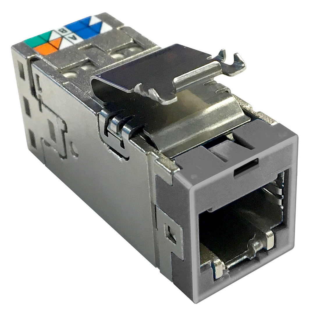 1St. Commscope 2153449-4 AMP-Twist-6SLX Modul o. Staubschutzkappe