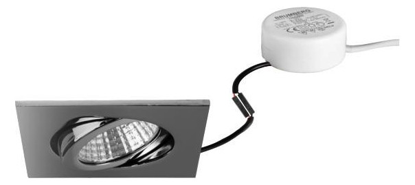 1St.Brumberg 40365023 LED-Einbaustrahler 230 V AC, 50 Hz, 6 W