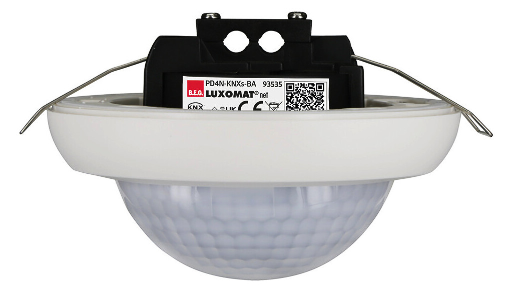 1St. B.E.G. PD4N-KNXs-BA-DE Praesenzmelder DE weiss IP20 KNX 24m 935