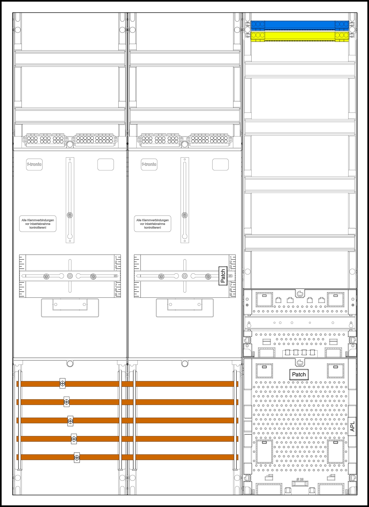 1St. F-Tronic 3HZ732APZRFZ 3HZ732APZRFZ, 2 ZP, 1 VAPZRFZ inkl. APL, 2 PPV, 1 PL150 7190464