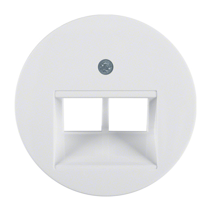 1St. Berker 14092089 Zentralstück für UAE Steckdose 2fach R.1/R.3/R.Classic polarweiß glänzend 1St. Berker 14092089 Zentralstück für UAE Steckdose 2fach R.1/R.3/R.Classic polarweiß glänzend