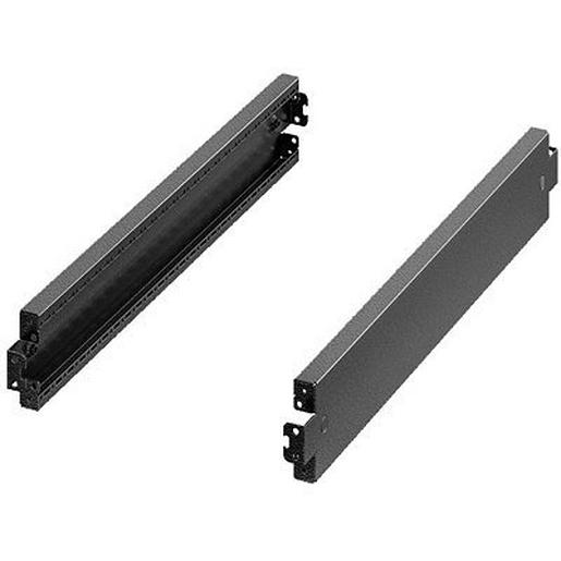 1St. Rittal 8640035 VX Sockel-Blenden, seitlich, H: 100 mm, für T: 1000 mm, Preis per VPE, VPE = 2 Stück VX 8640.035