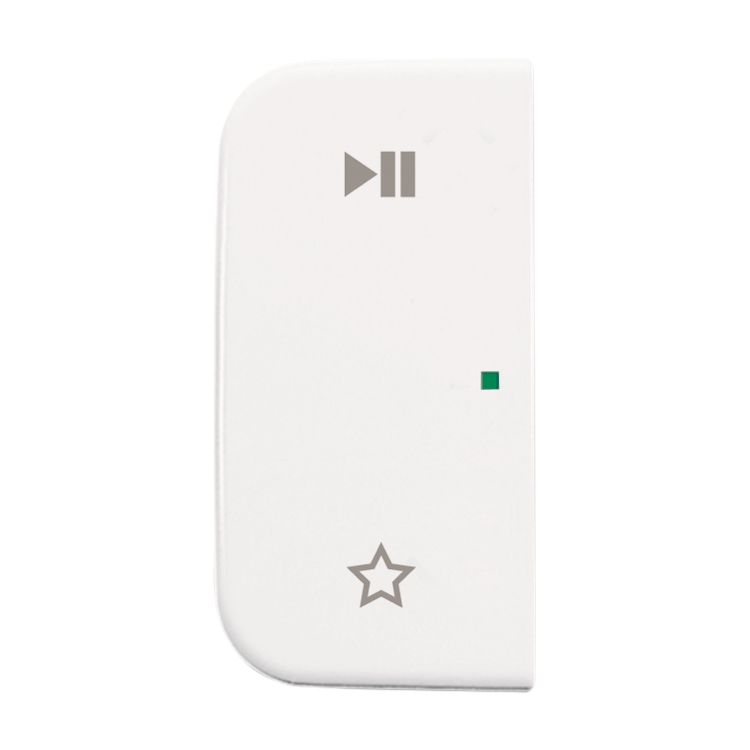 1St. Busch-Jaeger 6237-21-214 Wippe, 2-fach links, mit Symbol Play/Pause Busch-free@home alpinweiß