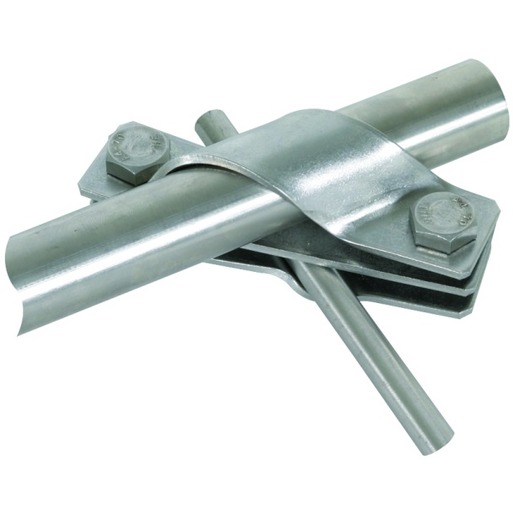 1St. Dehn 649015 TE-Anschlusschelle NIRO (V4A) D 25mm f. Rd 7-10mm Fl -40mm AS S TE 25 7.10 FL40 V4A 1St. Dehn 649015 TE-Anschlusschelle NIRO (V4A) D 25mm f. Rd 7-10mm Fl -40mm AS S TE 25 7.10 FL40 V4A