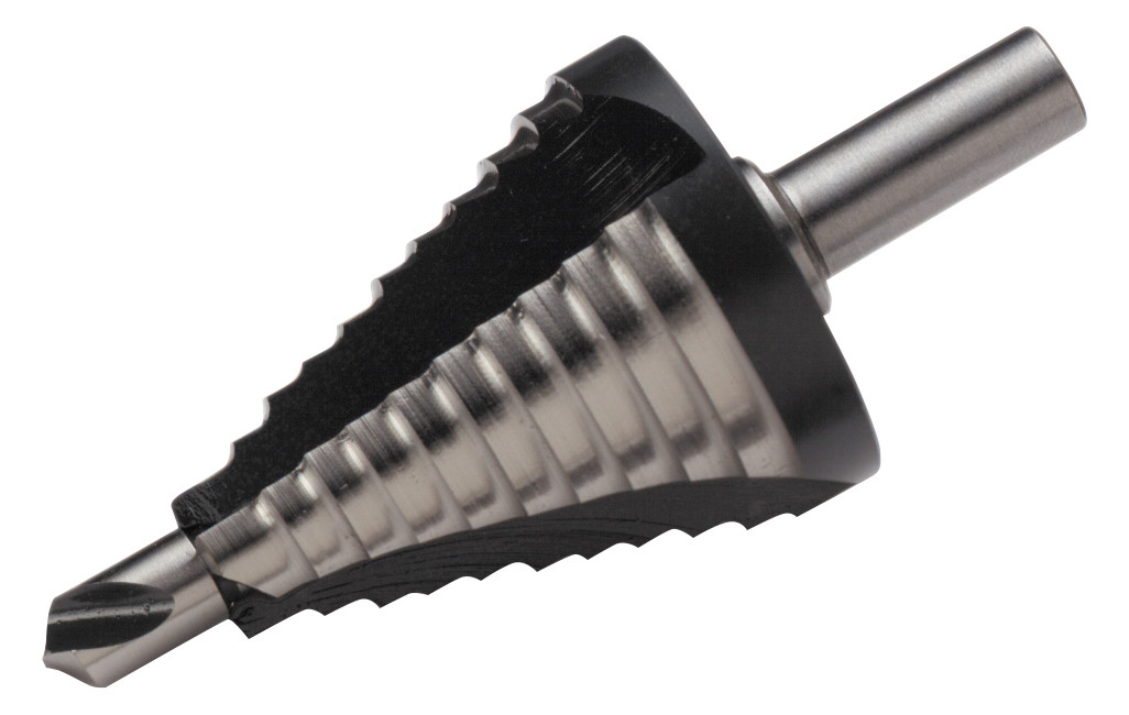 1St. Cimco 201209 HSS-Stufenbohrer mit 12 Bohrstufen