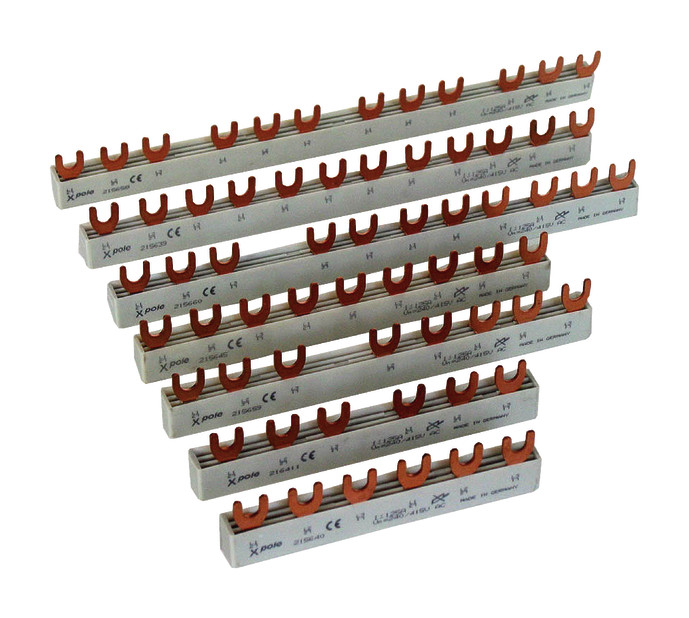 1St. Eaton 215640 Euro-Vario-Sammelschiene, Ie = 63 A, EVG-3PHAS/6MODUL EVG-3PHAS/6MODUL