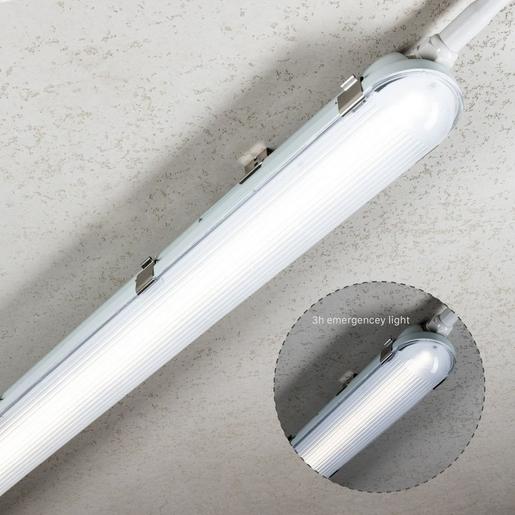 1St. NLEDFRWNL150_7200L3H LED-Feuchtraumwannenleuchte, Notlicht 3H