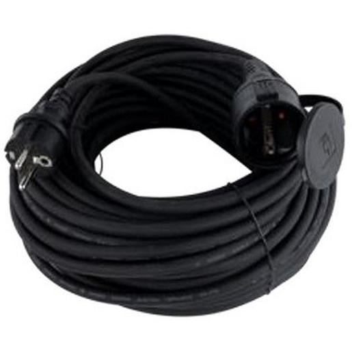 1St. NSKKAB25H05RRIP44GSW Schutzkontaktverlängerung, Gummi ,H05RR-